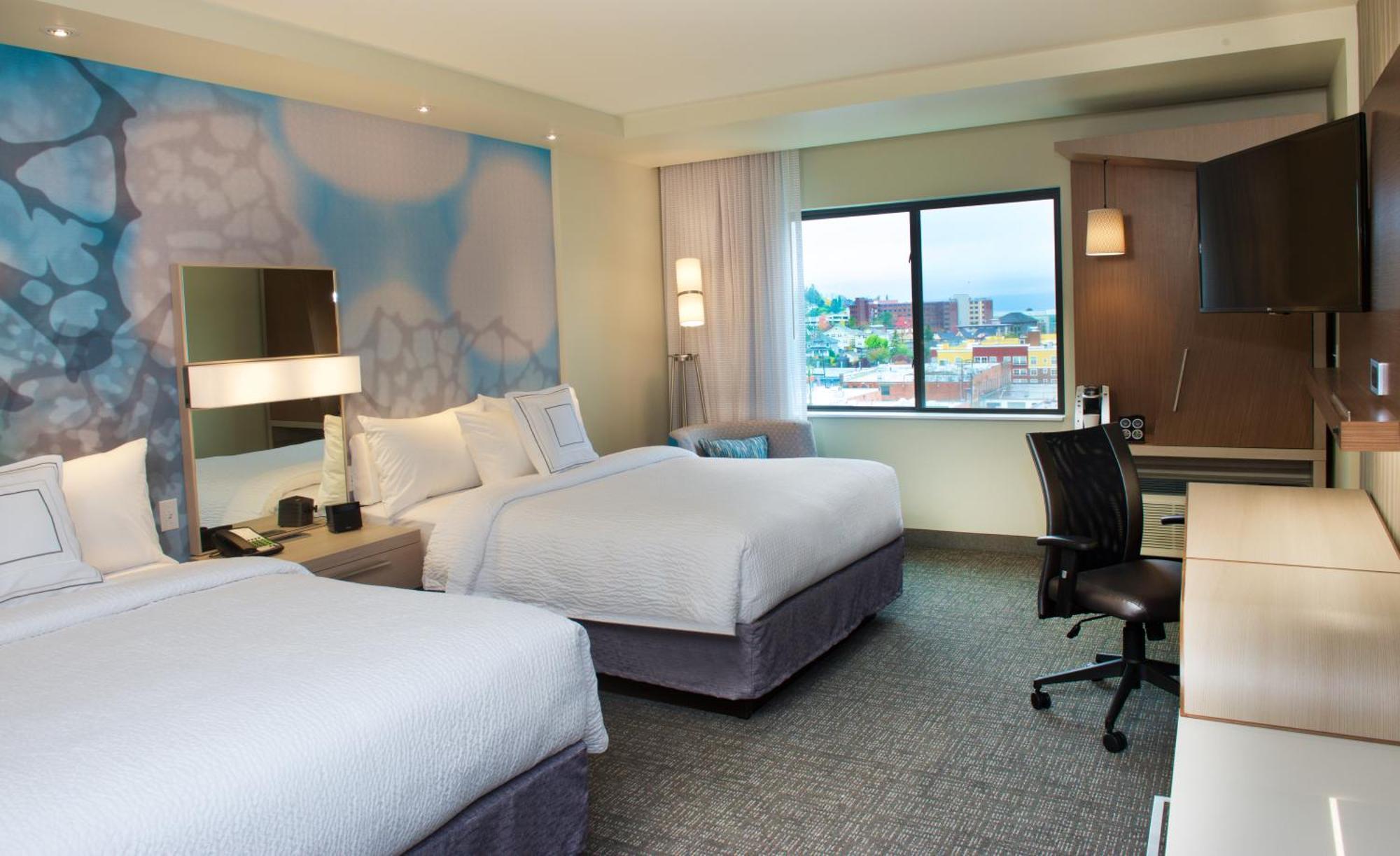 Courtyard By Marriott Seattle Everett Downtown Bagian luar foto
