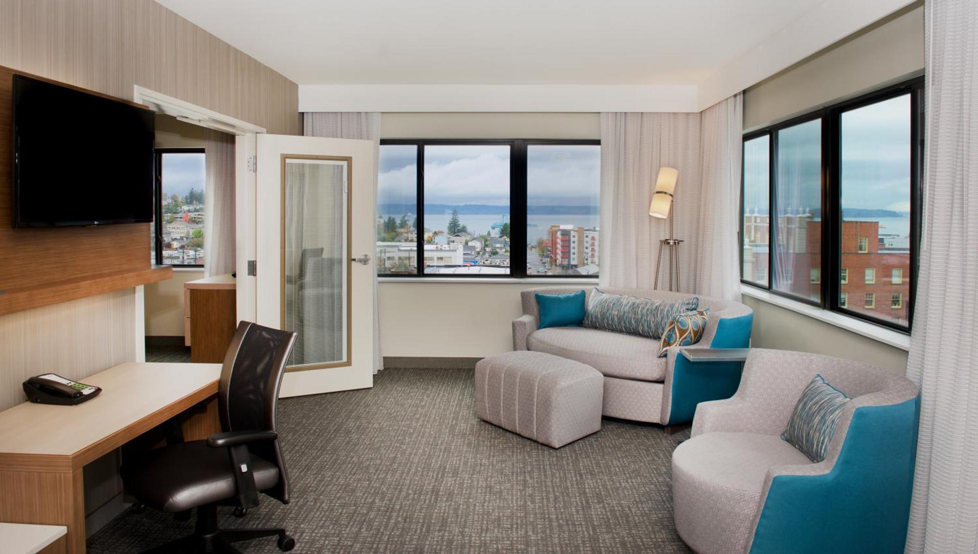 Courtyard By Marriott Seattle Everett Downtown Bagian luar foto