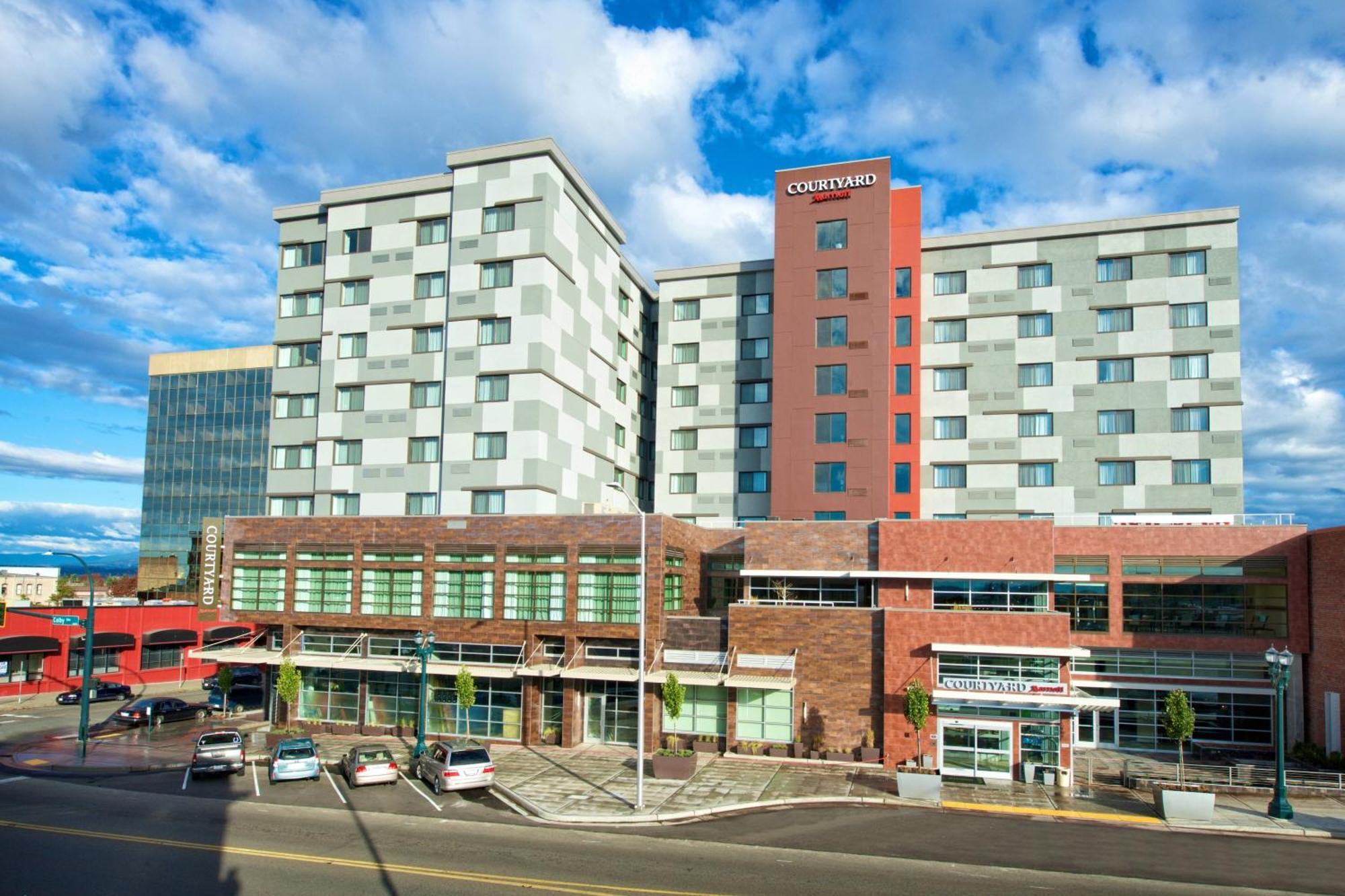 Courtyard By Marriott Seattle Everett Downtown Bagian luar foto