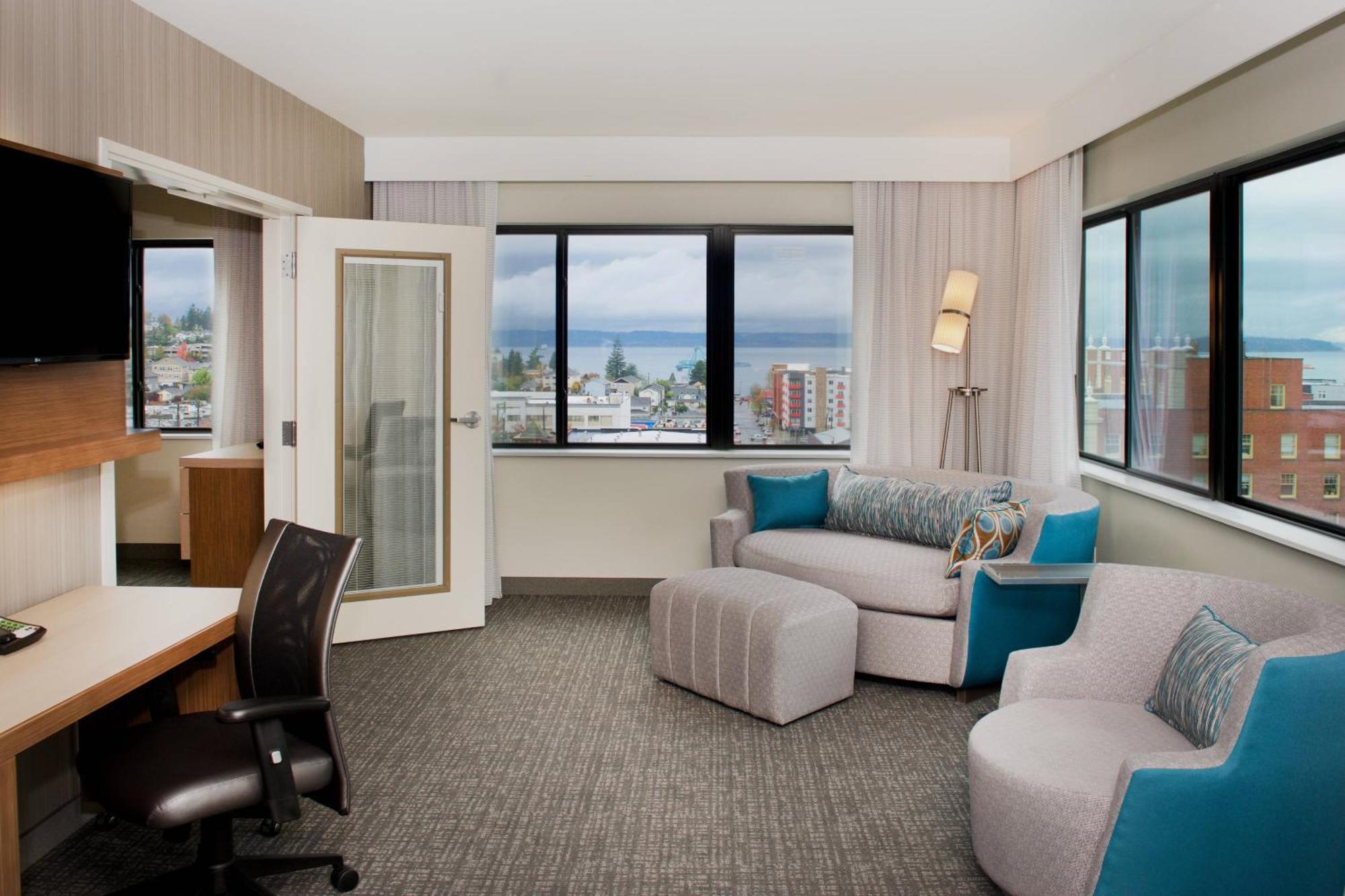 Courtyard By Marriott Seattle Everett Downtown Bagian luar foto